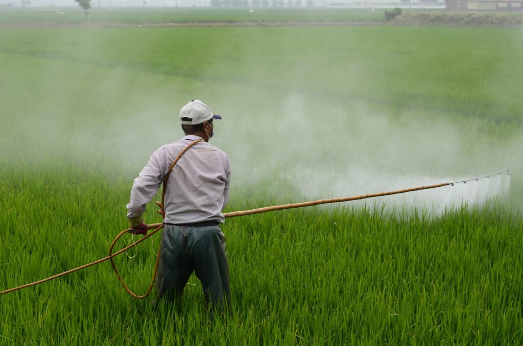 Spraying Field