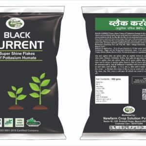 Black Current Super Shine Flakes of Potassium Humate